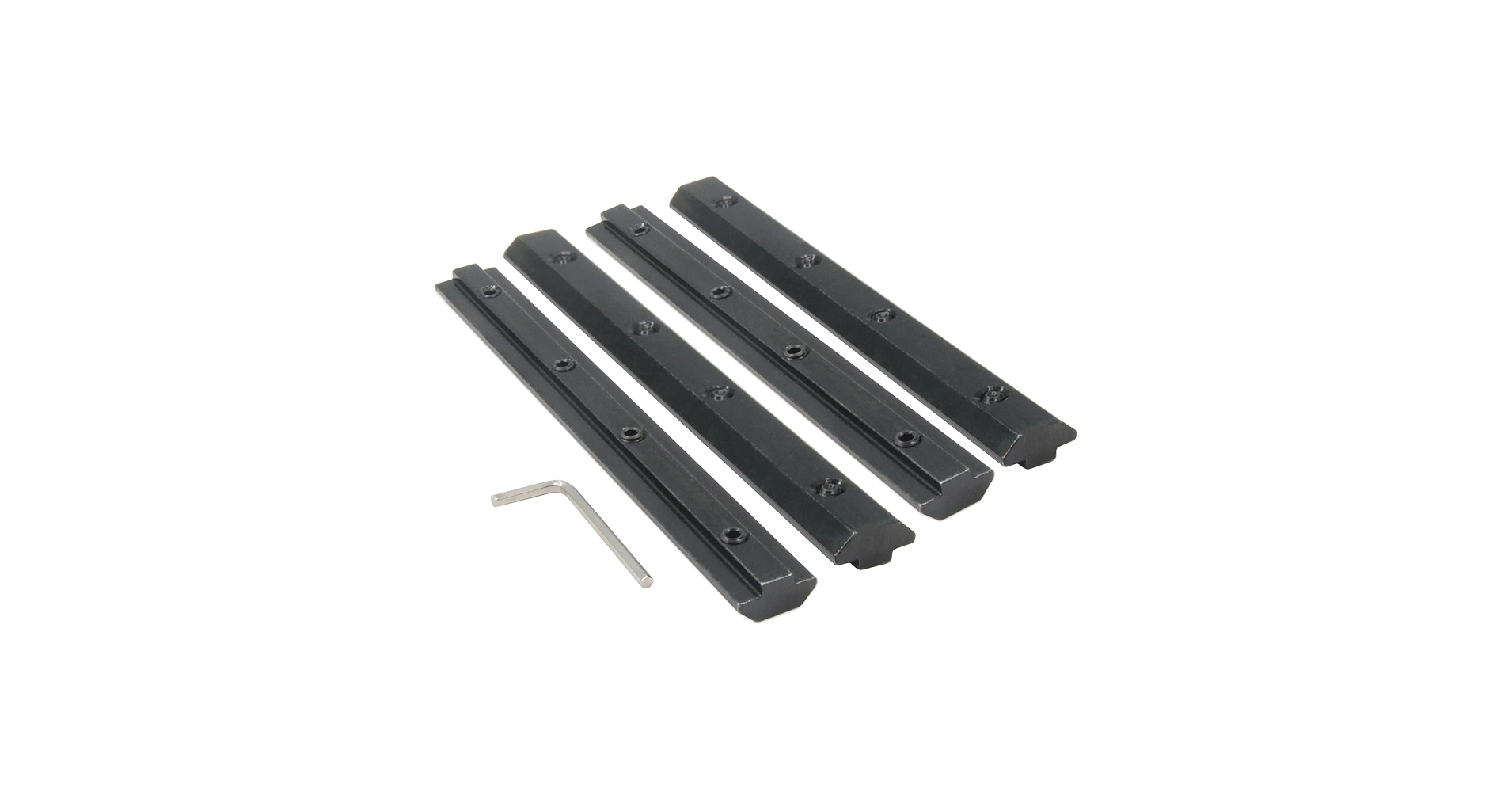 Amazon | Zeberoxyz 4個 ブラック 直線コネクタ 長さ7.1インチ